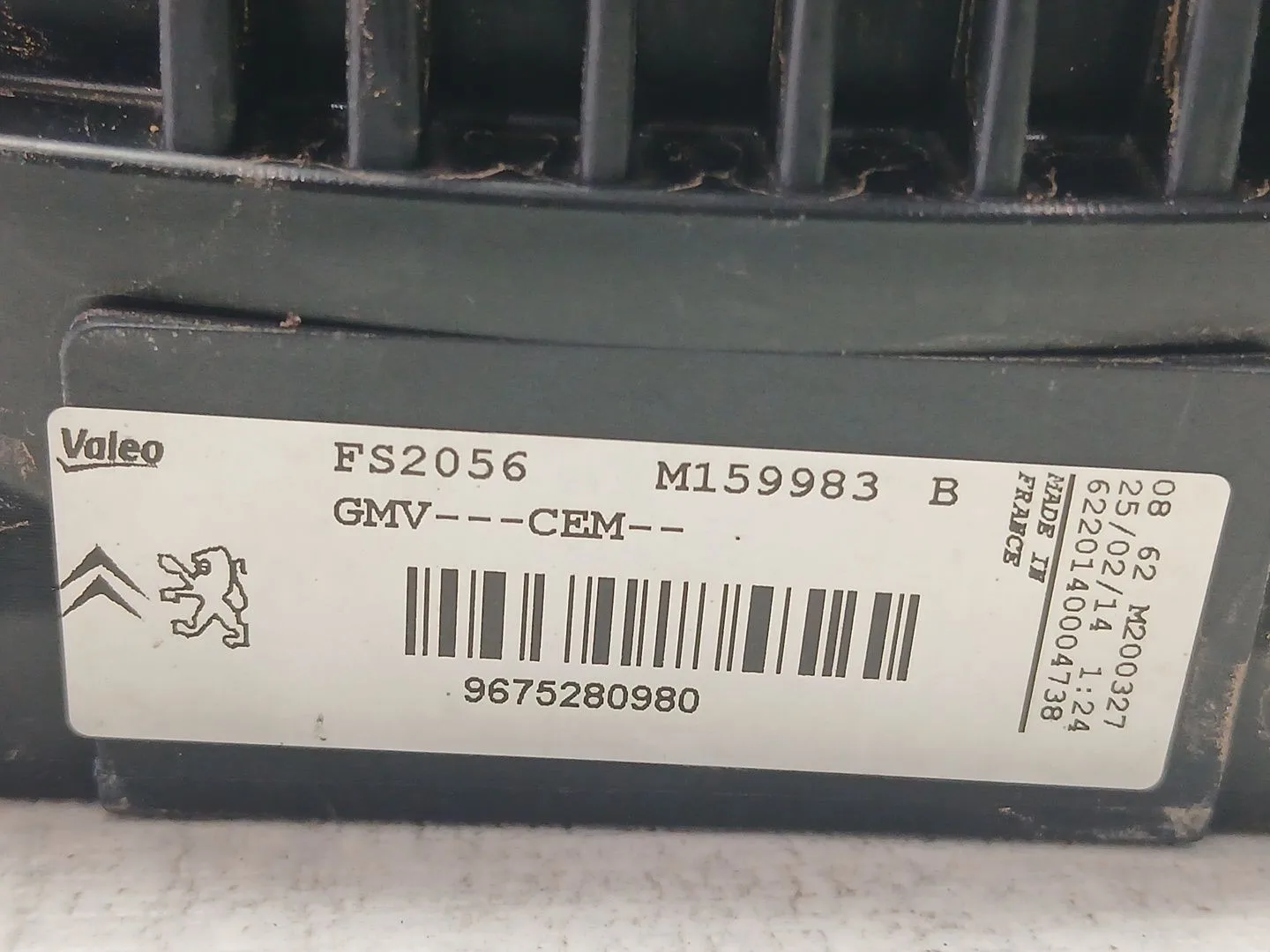 Electroventilador para Peugeot 208 I (Ca_, Cc_)