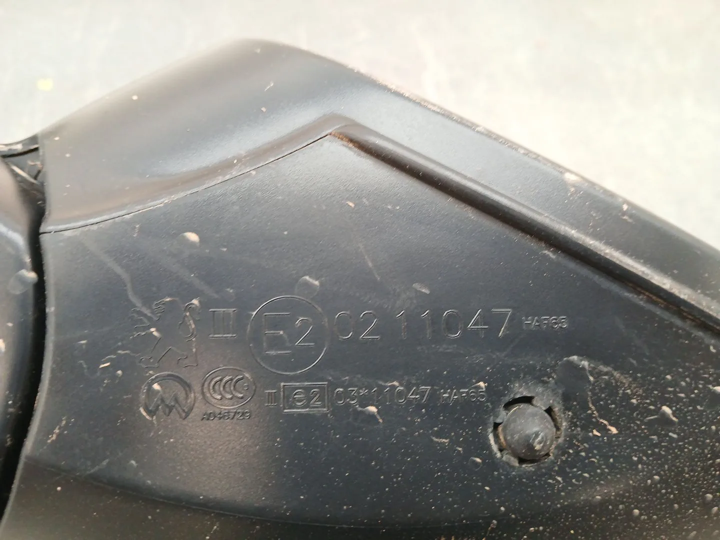 Retrovisor Derecho para Peugeot 208 I (Ca_, Cc_)