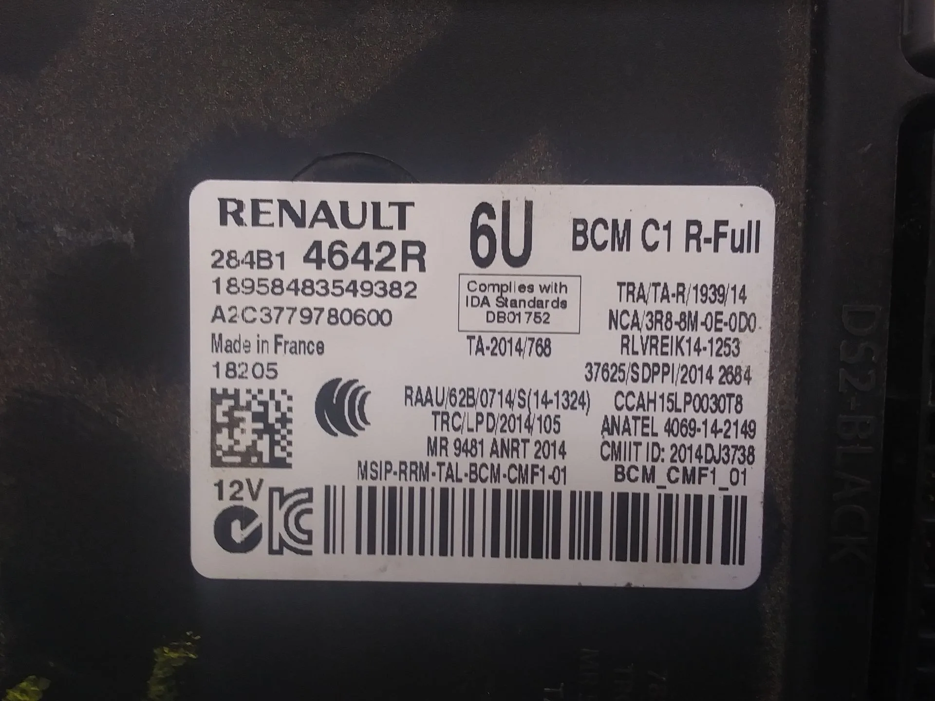 Centralita Bsi para Renault Megane Iv Sport Tourer (K9A/M/N_)