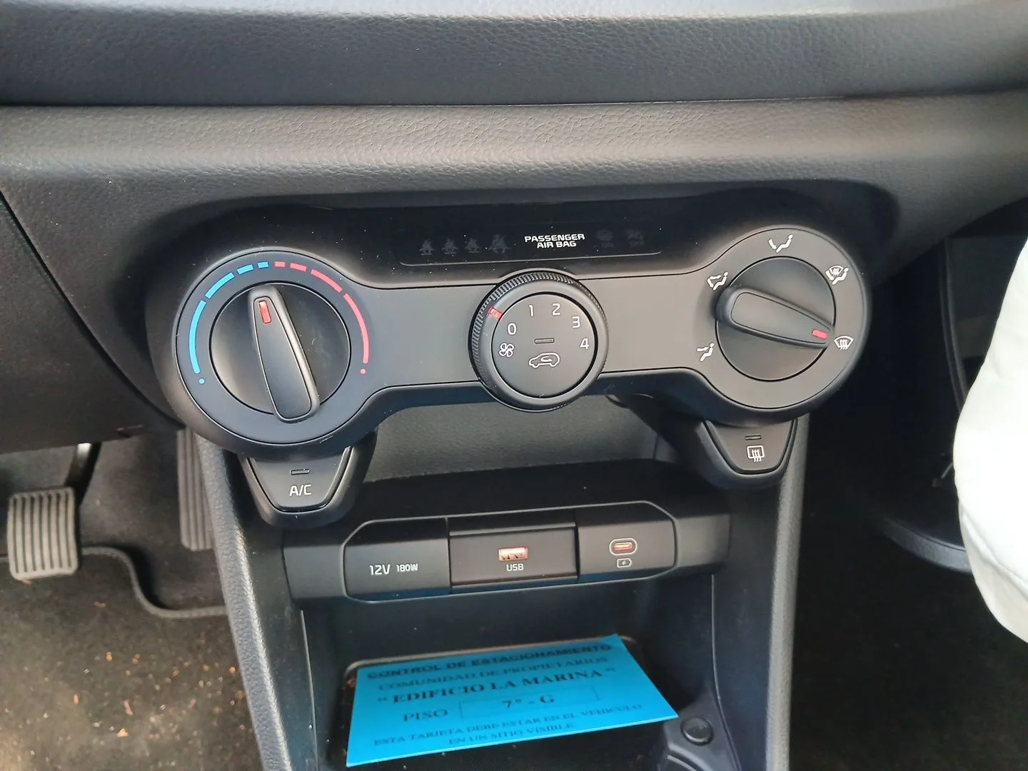 Mando Calefaccion / Aire Acondicionado para Kia Picanto Iii (Ja)