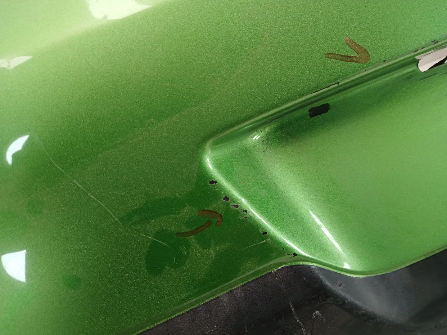 Paragolpes Trasero para Mazda 2 (De_, Dh_)