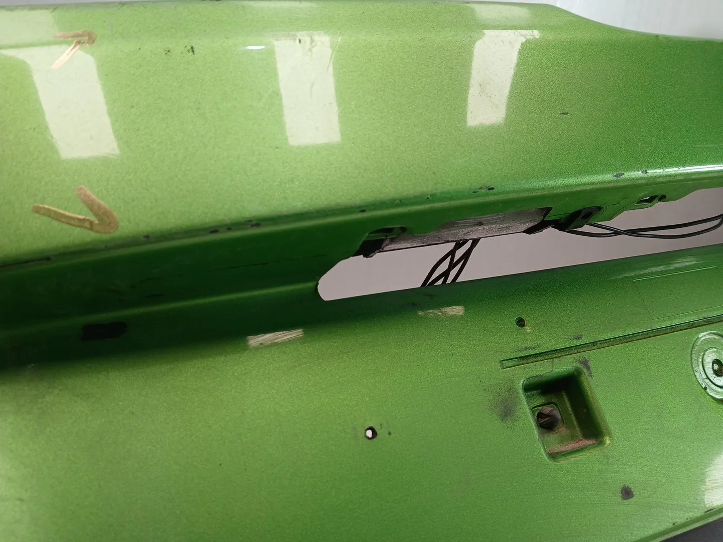 Paragolpes Trasero para Mazda 2 (De_, Dh_)