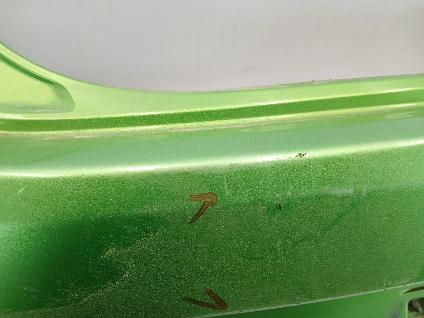 Paragolpes Trasero para Mazda 2 (De_, Dh_)