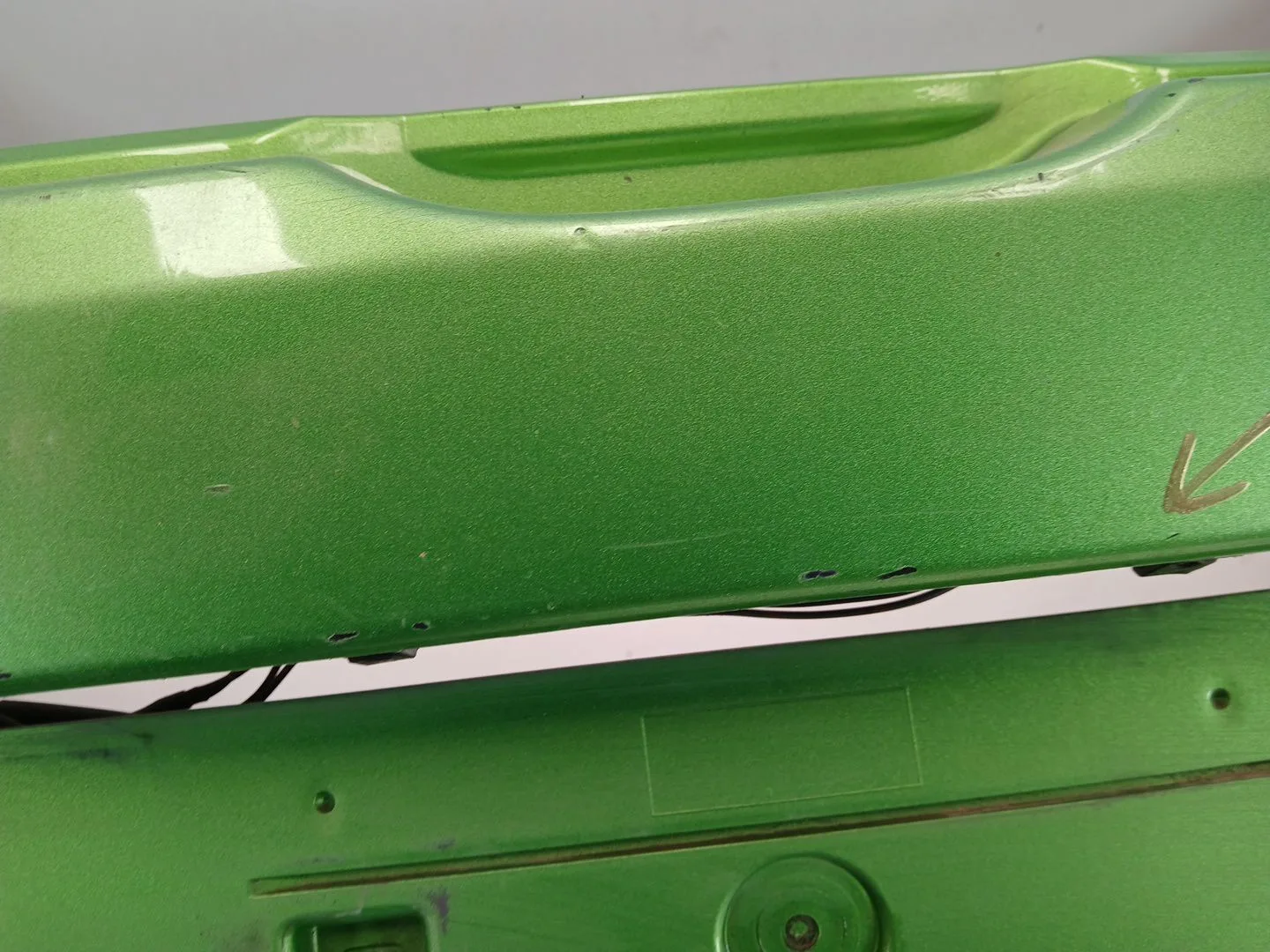 Paragolpes Trasero para Mazda 2 (De_, Dh_)