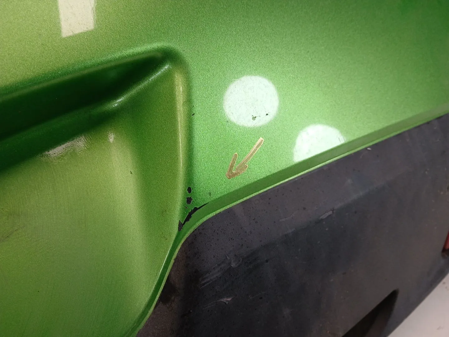Paragolpes Trasero para Mazda 2 (De_, Dh_)