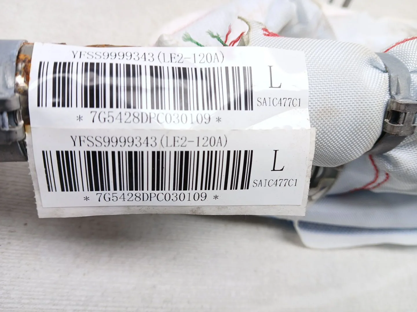Airbag Cortina Delantero Izquierdo para Mg Zs Suv (Azs1)