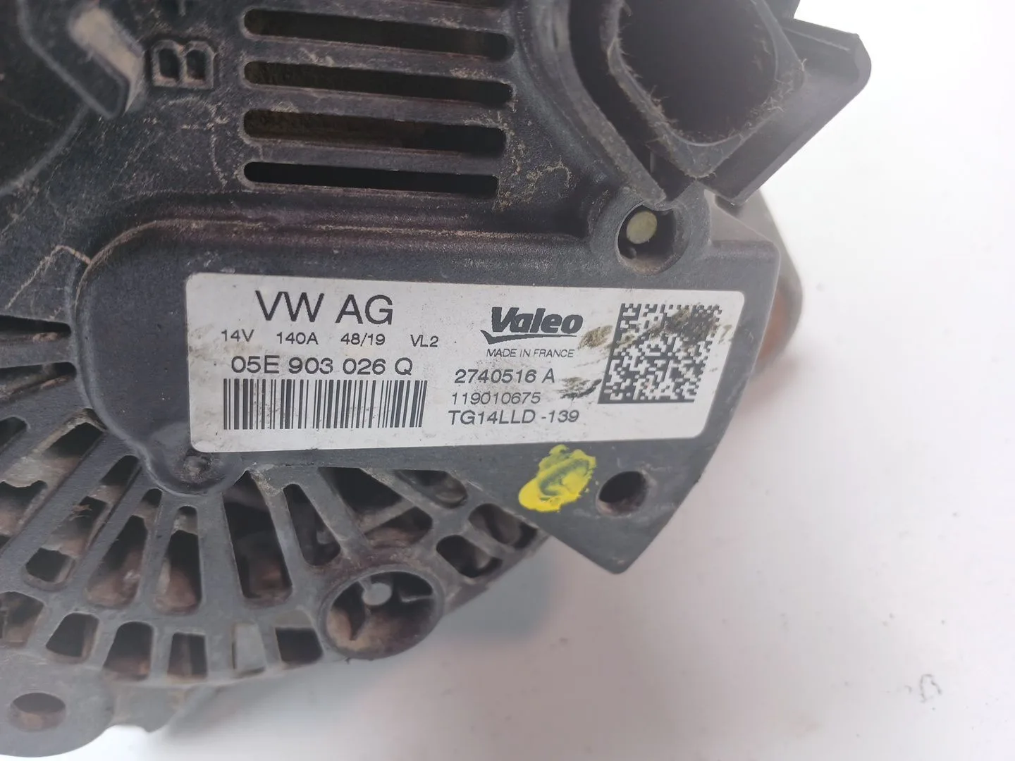 Alternador para Audi A1 Sportback (Gba)