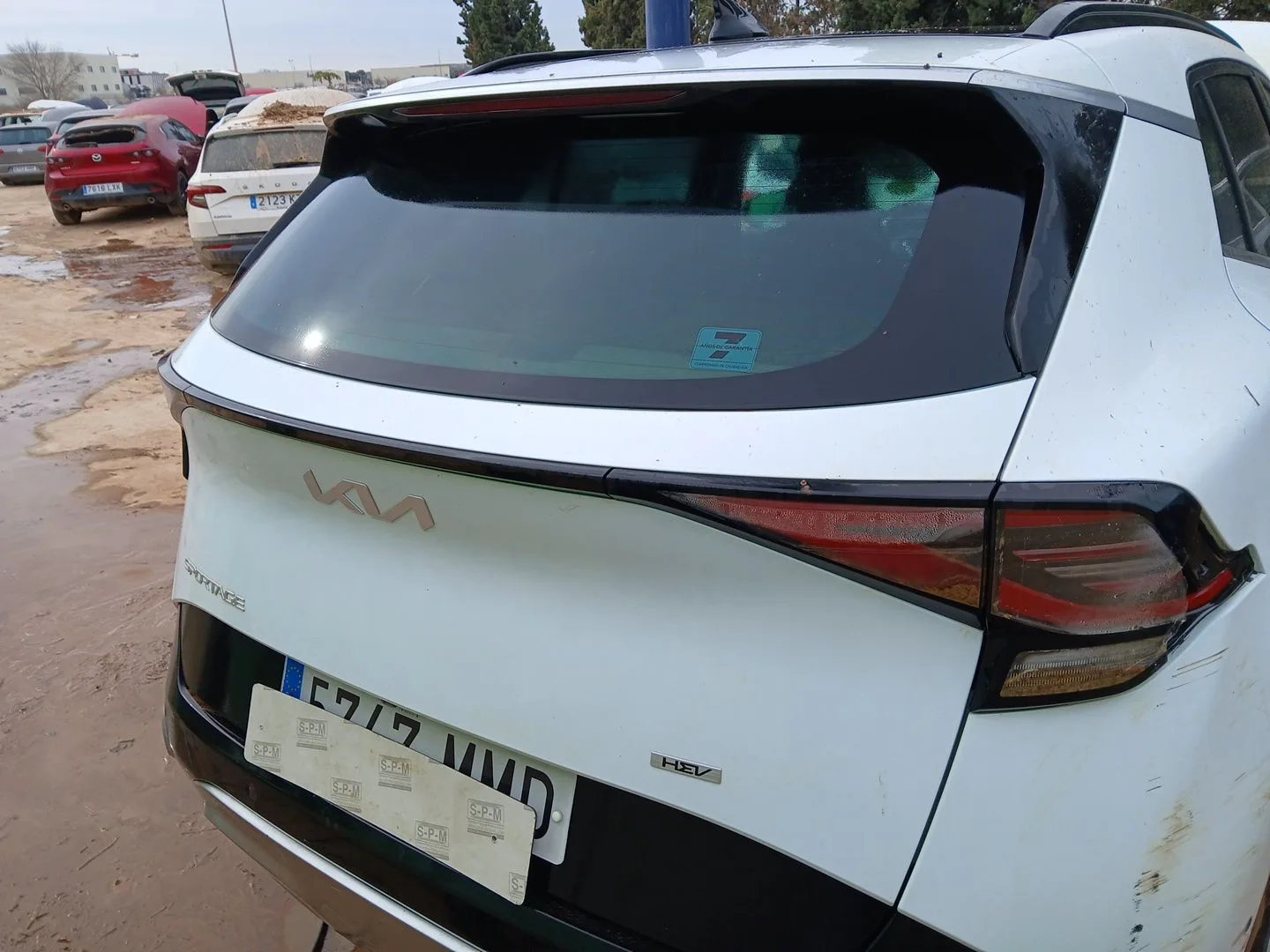 Porton Trasero para Kia Sportage V (Nq5)