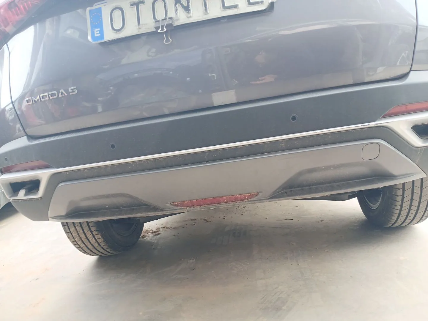 Paragolpes Trasero para Omoda 5