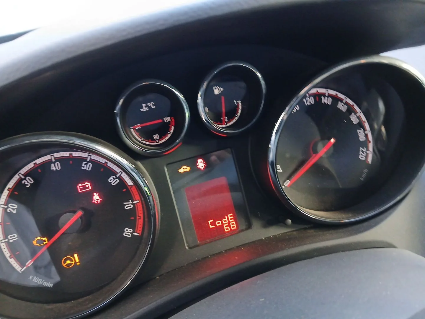 Cuadro Instrumentos para Opel Meriva B Monospace (S10)