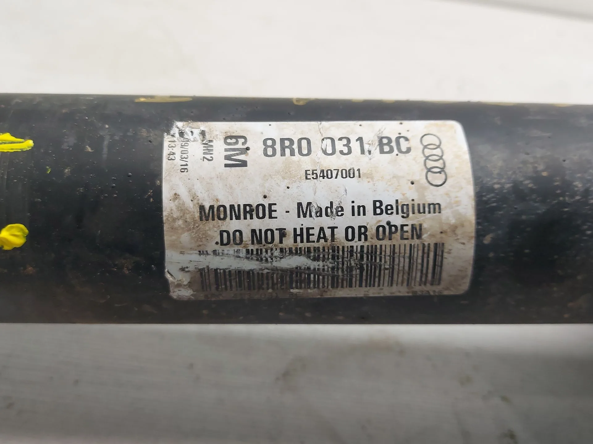 Amortiguador Delantero Izquierdo para Audi Q5 (8Rb)