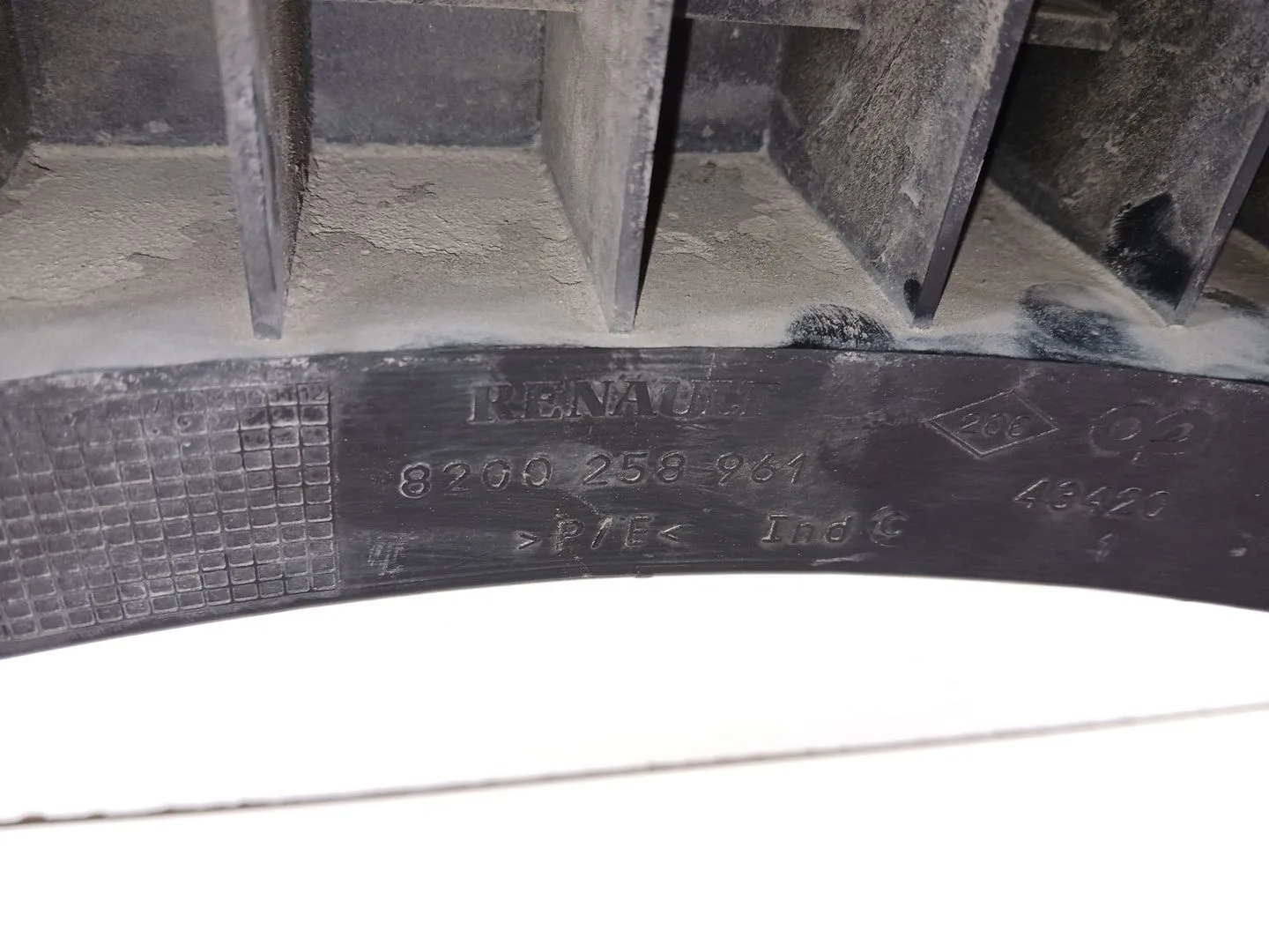 Refuerzo Paragolpes Trasero para Renault Modus / Grand Modus (F/Jp0_)