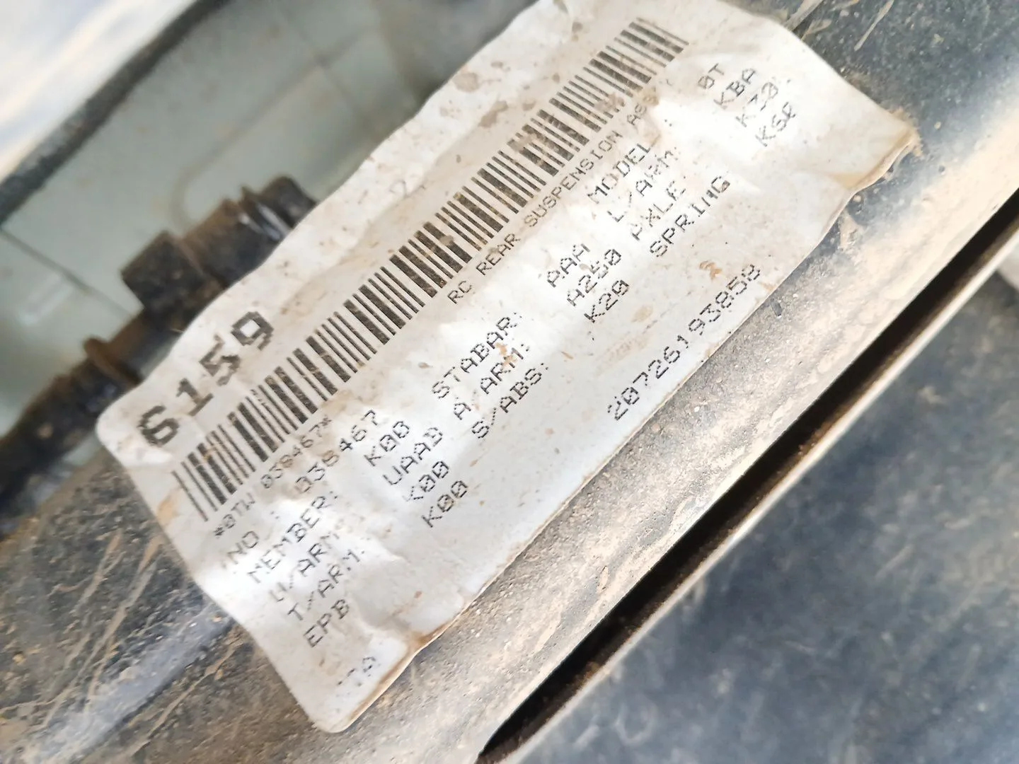 Puente Trasero para Kia Niro Ii (Sg2)