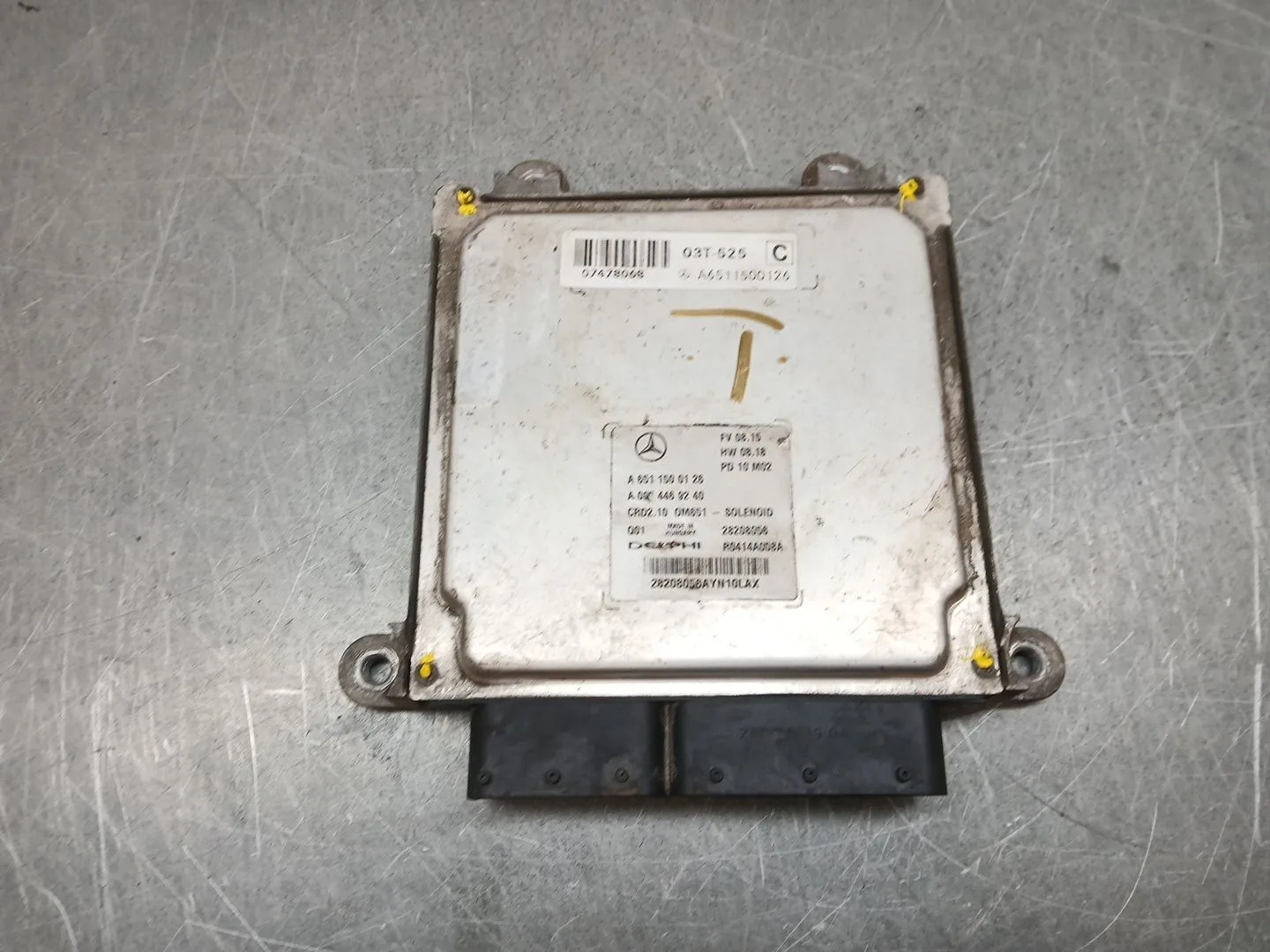 Centralita Motor Uce para Mercedes-Benz Clase C T-Model (S204)