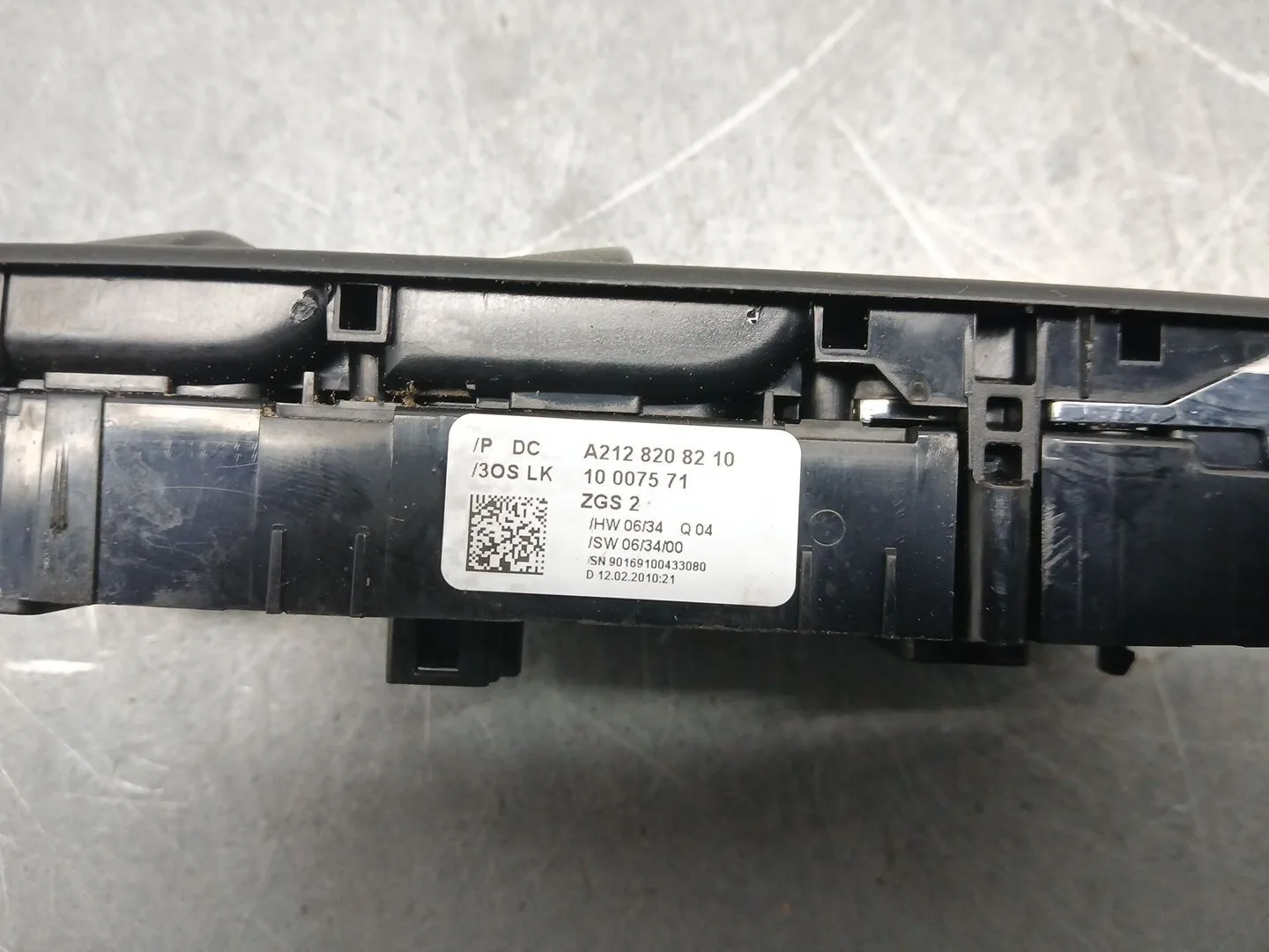 Mando Elevalunas Delantero Izquierdo para Mercedes-Benz Clase C T-Model (S204)