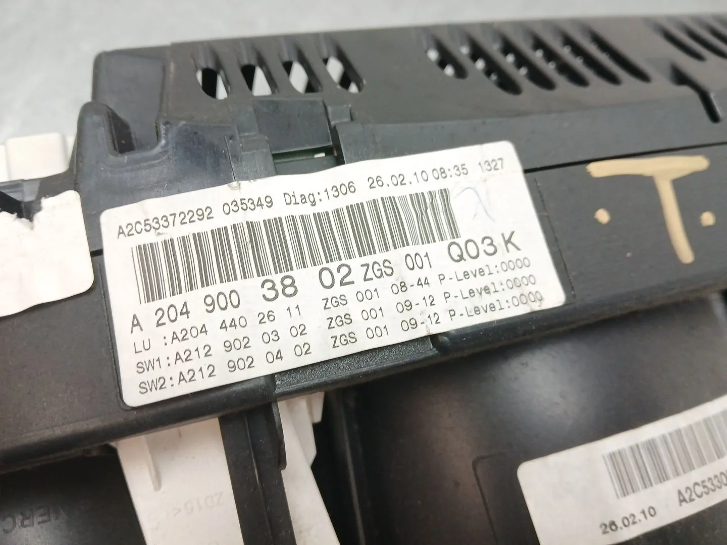 Cuadro Instrumentos para Mercedes-Benz Clase C T-Model (S204)