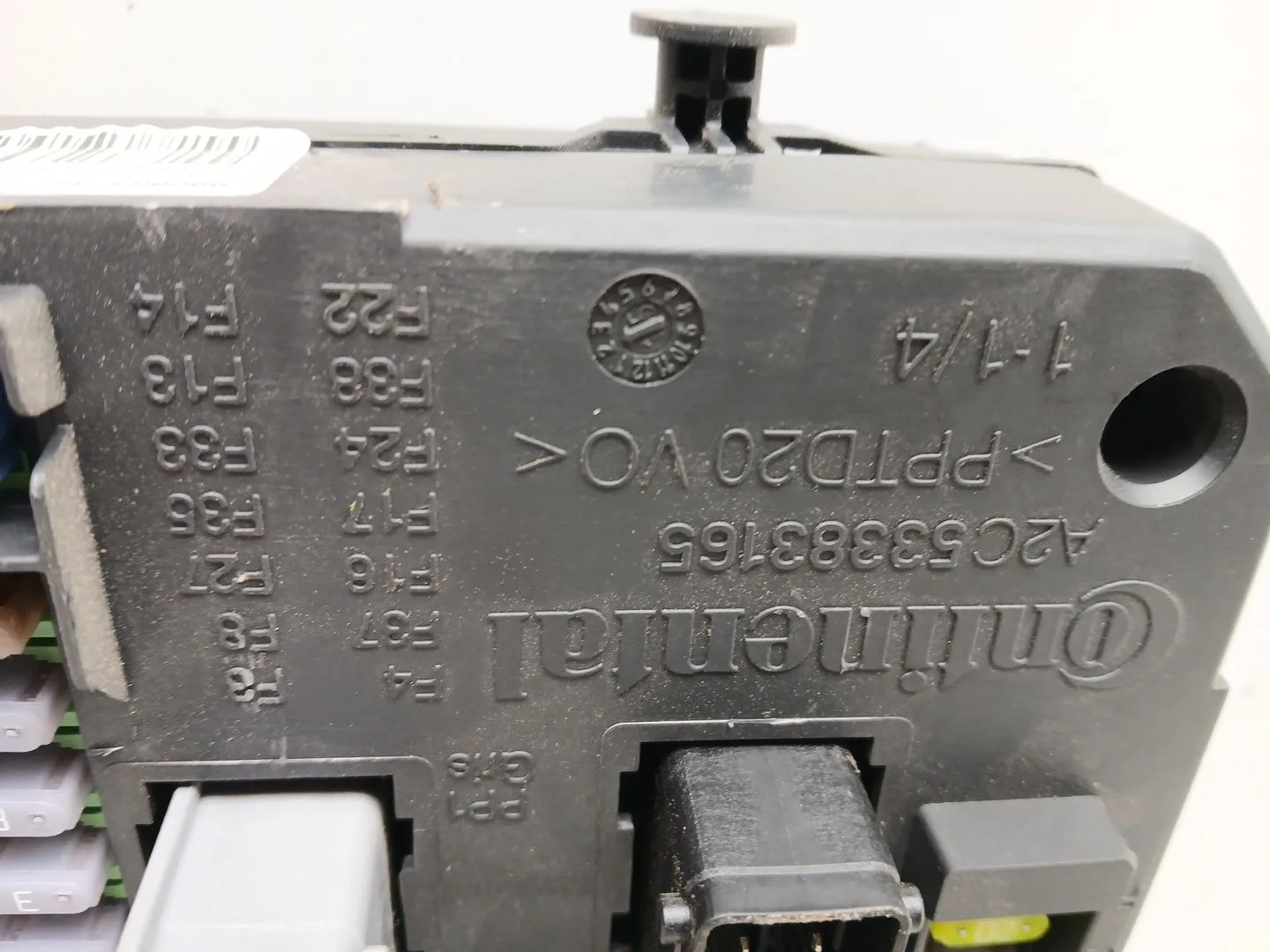 Caja Reles / Fusibles para Peugeot 308 Sw