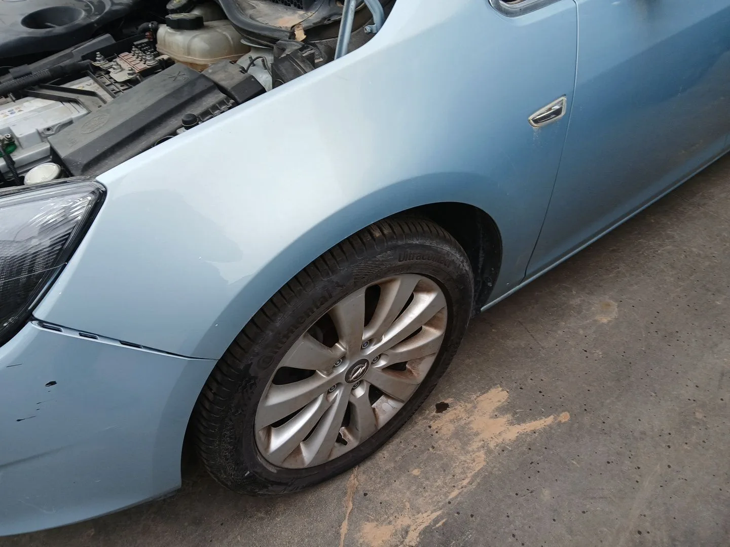 Aleta Delantera Izquierda para Opel Astra J (P10)