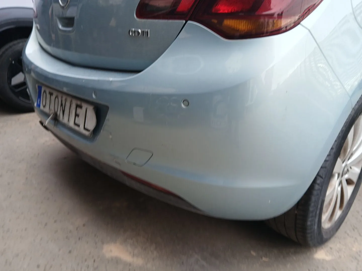 Paragolpes Trasero para Opel Astra J (P10)