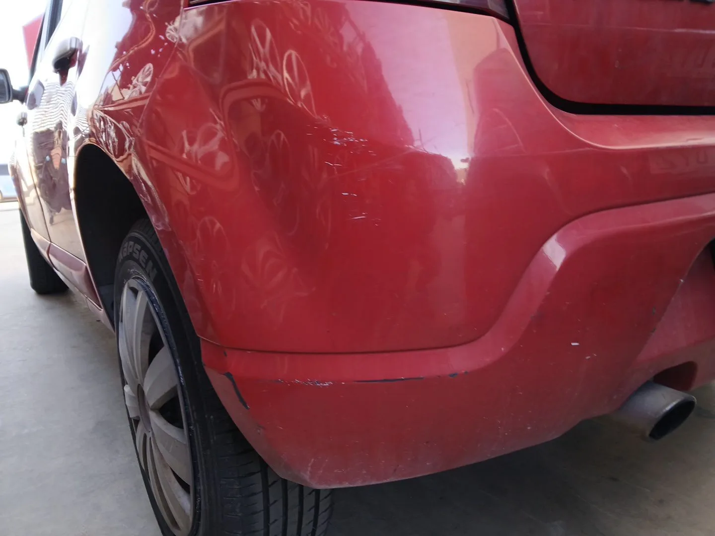 Paragolpes Trasero para Dacia Sandero (Bs_)