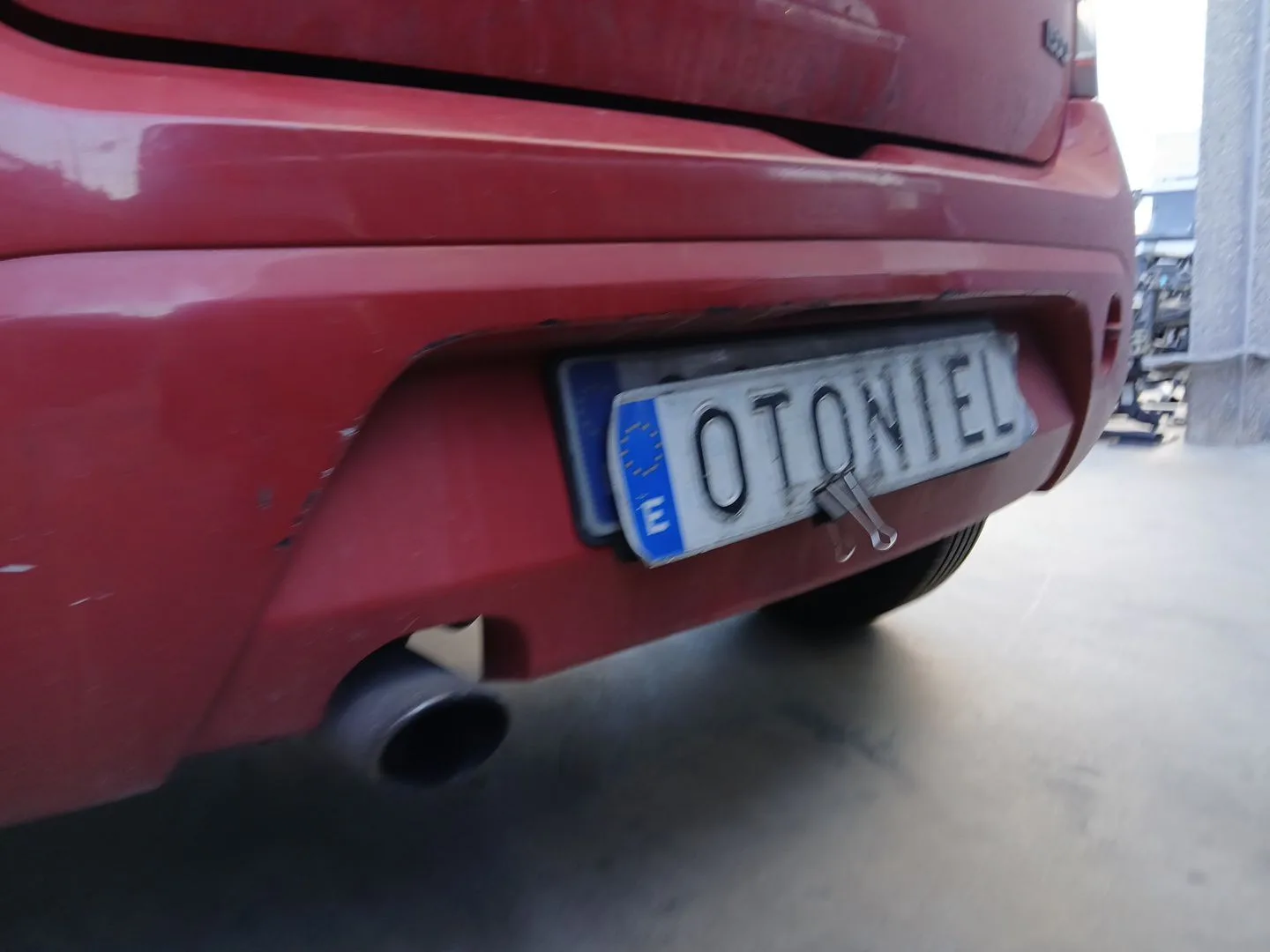 Paragolpes Trasero para Dacia Sandero (Bs_)