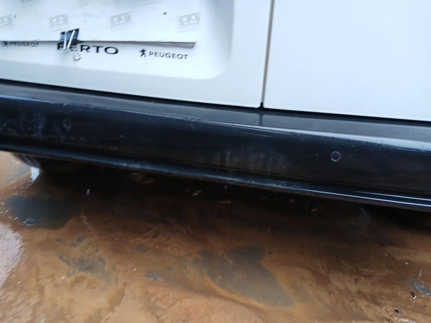 Paragolpes Trasero para Peugeot Rifter