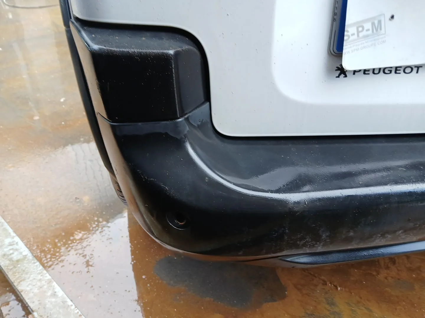 Paragolpes Trasero para Peugeot Rifter