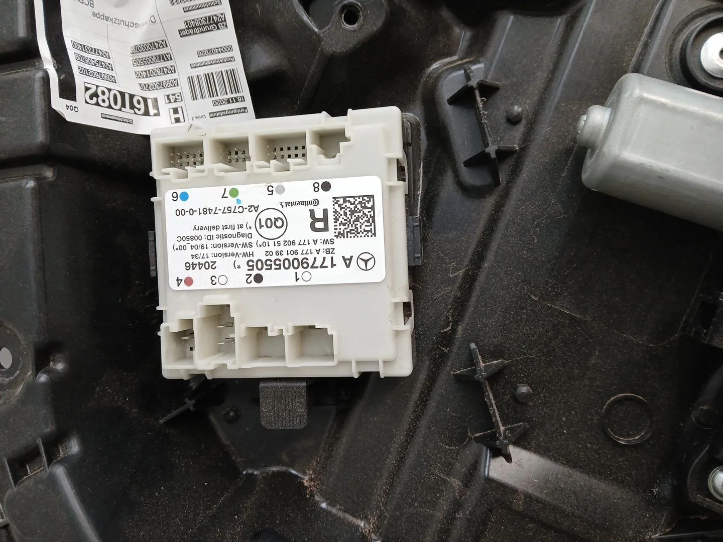 Elevalunas Trasero Izquierdo para Mercedes-Benz Gla (H247)
