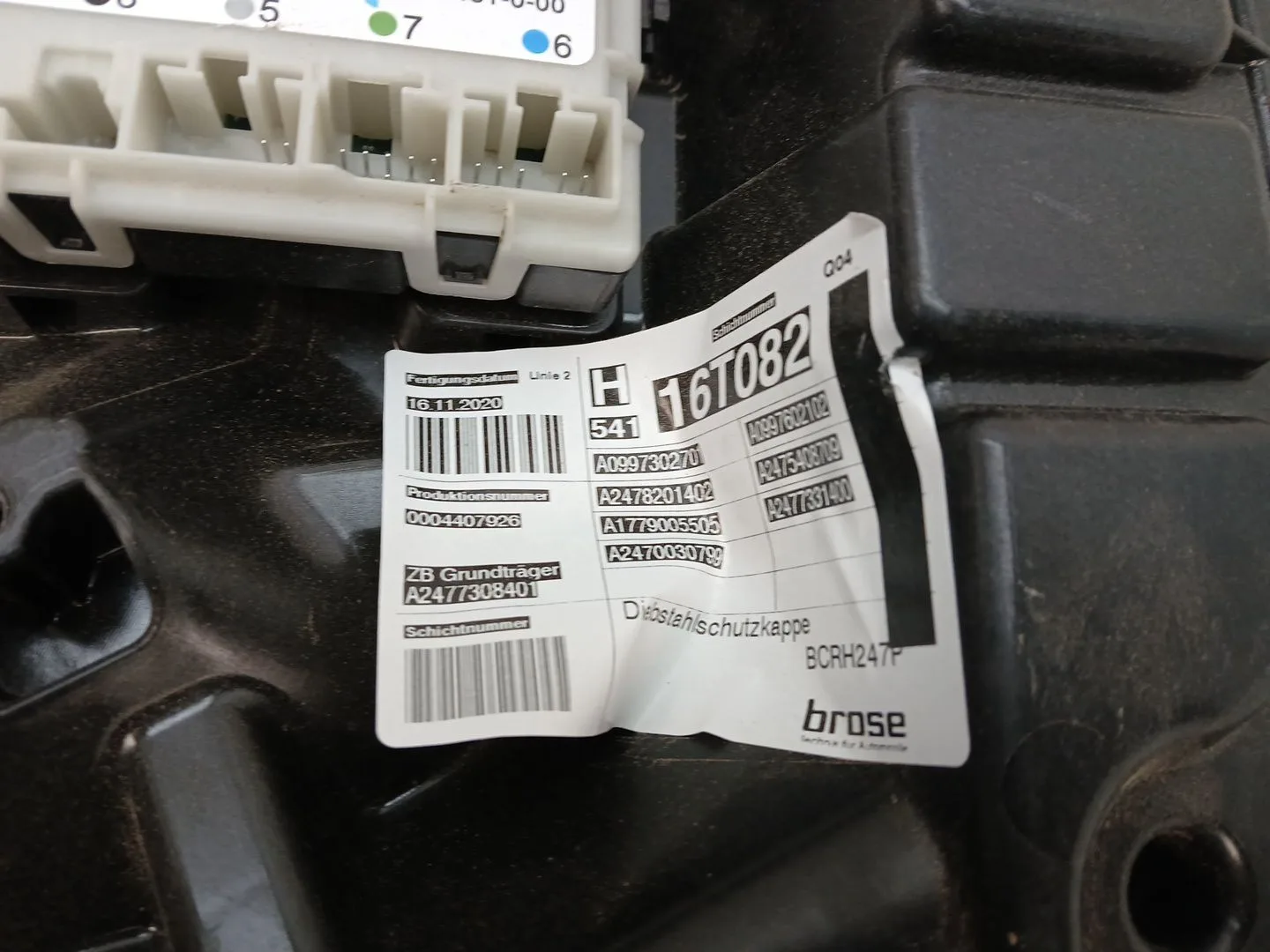 Elevalunas Trasero Izquierdo para Mercedes-Benz Gla (H247)
