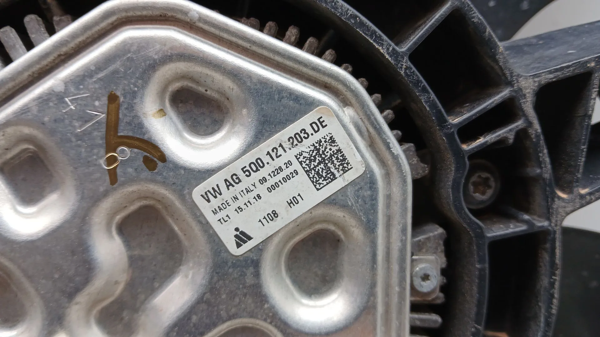 Electroventilador para Volkswagen Tiguan (Ad1, Ax1)