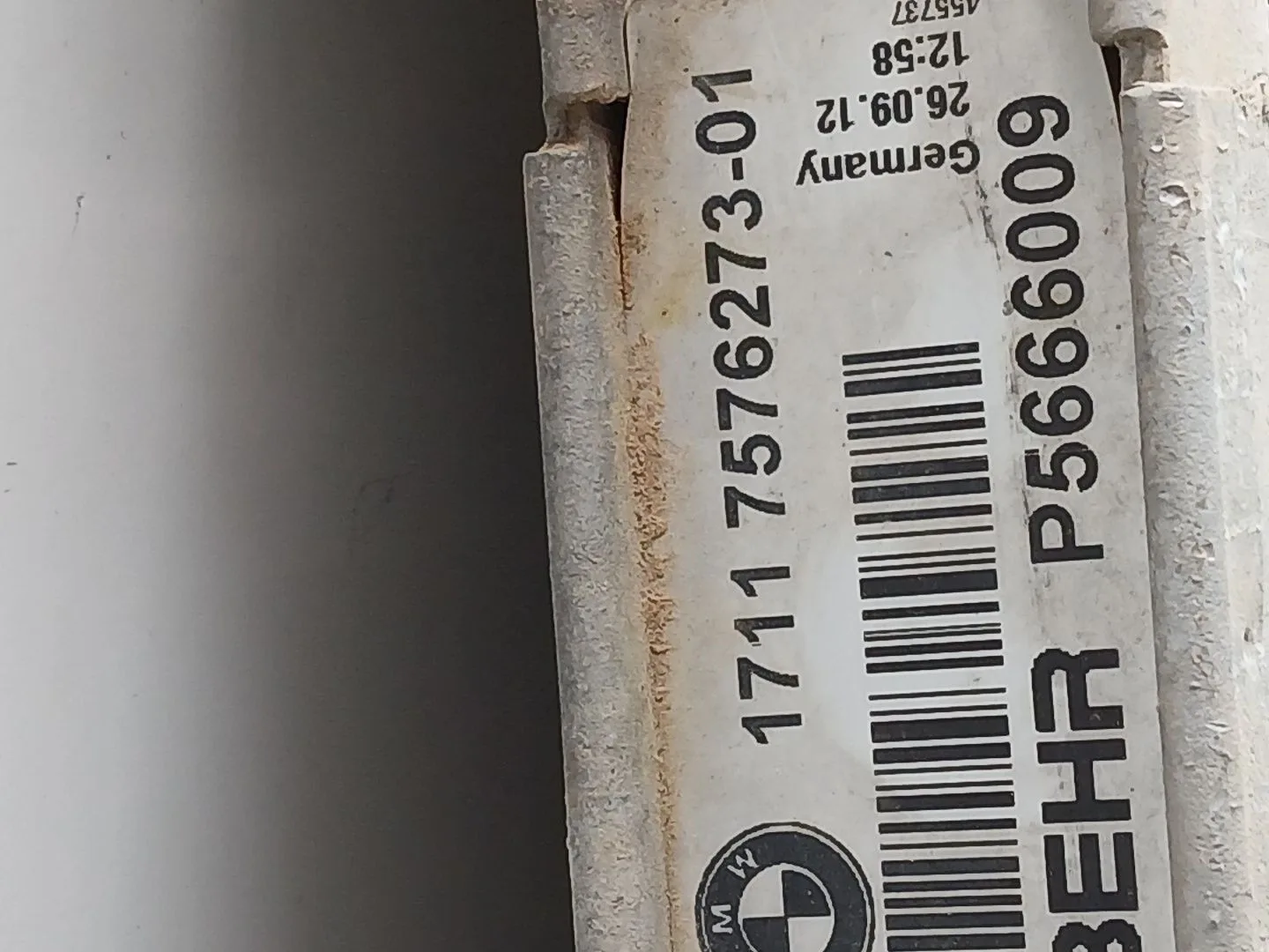 Radiador Agua para Bmw X6 (E71, E72)