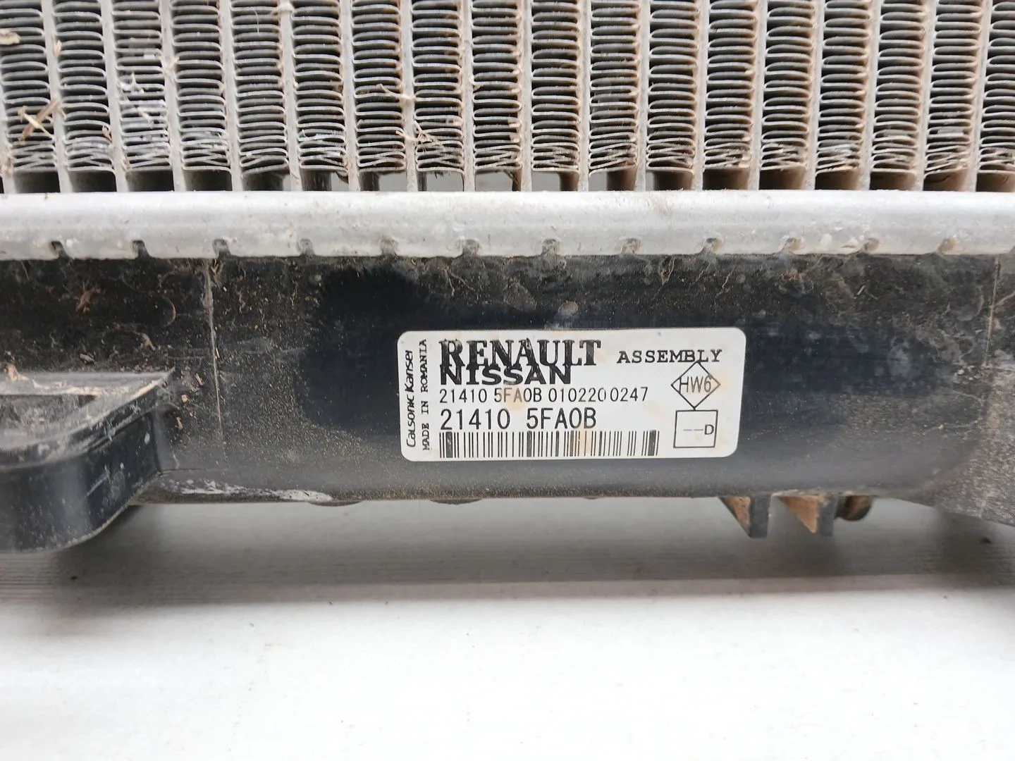 Radiador Agua para Renault Clio V (B7_)