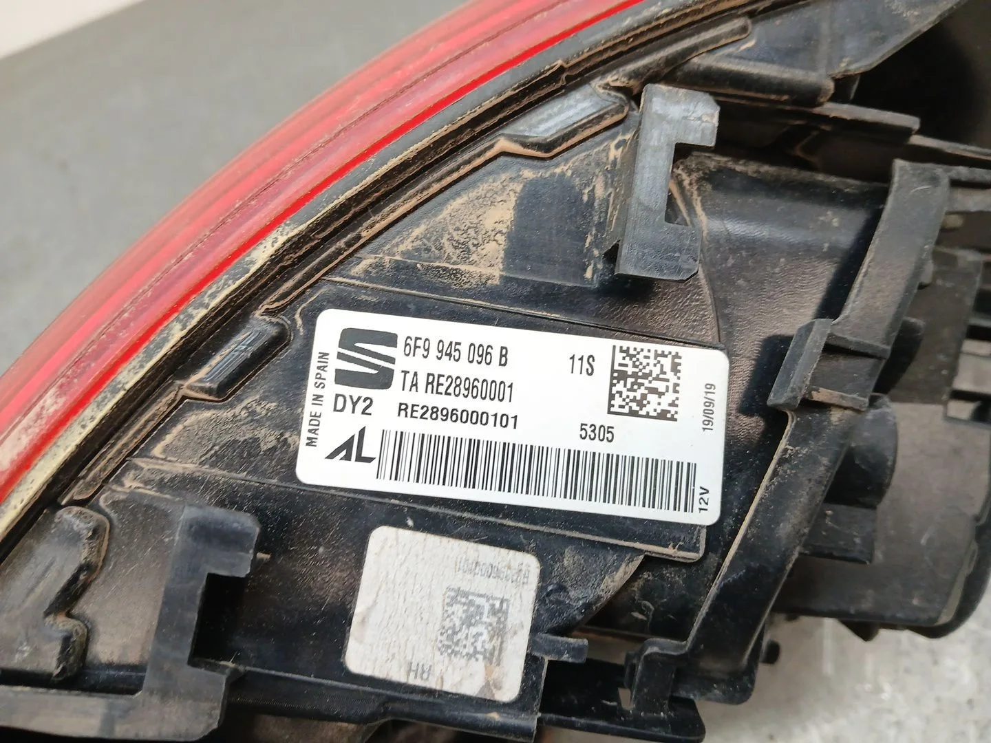 Piloto Trasero Derecho para Seat Arona (Kj7, Kjp)