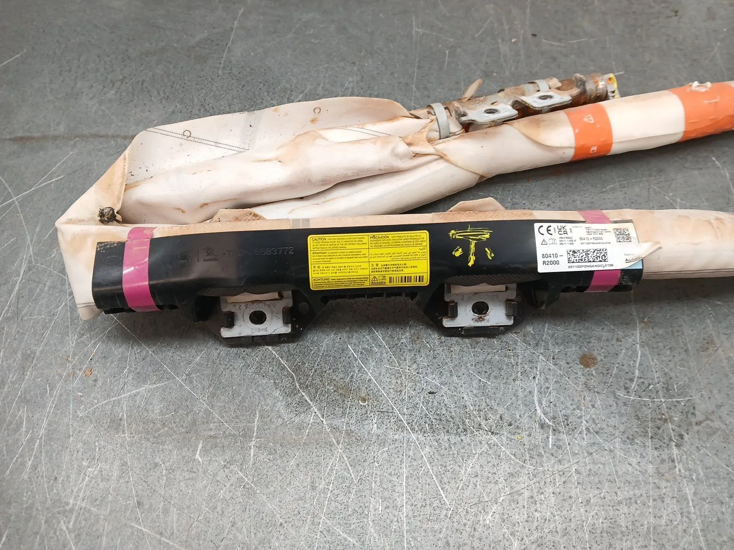 Airbag Cortina Delantero Izquierdo para Kia Sportage V (Nq5)