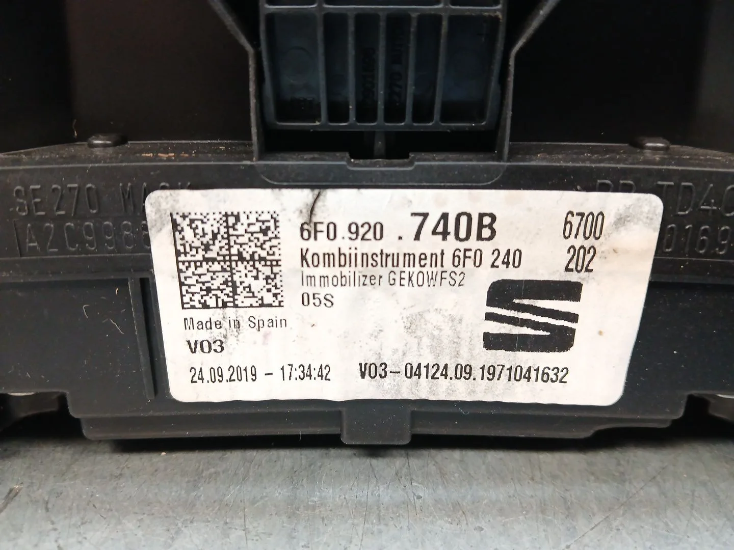Cuadro Instrumentos para Seat Arona (Kj7, Kjp)