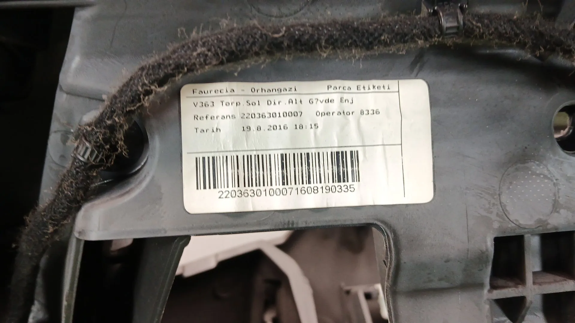 Salpicadero para Ford Transit V363 Furgoneta (Fcd, Fdd)