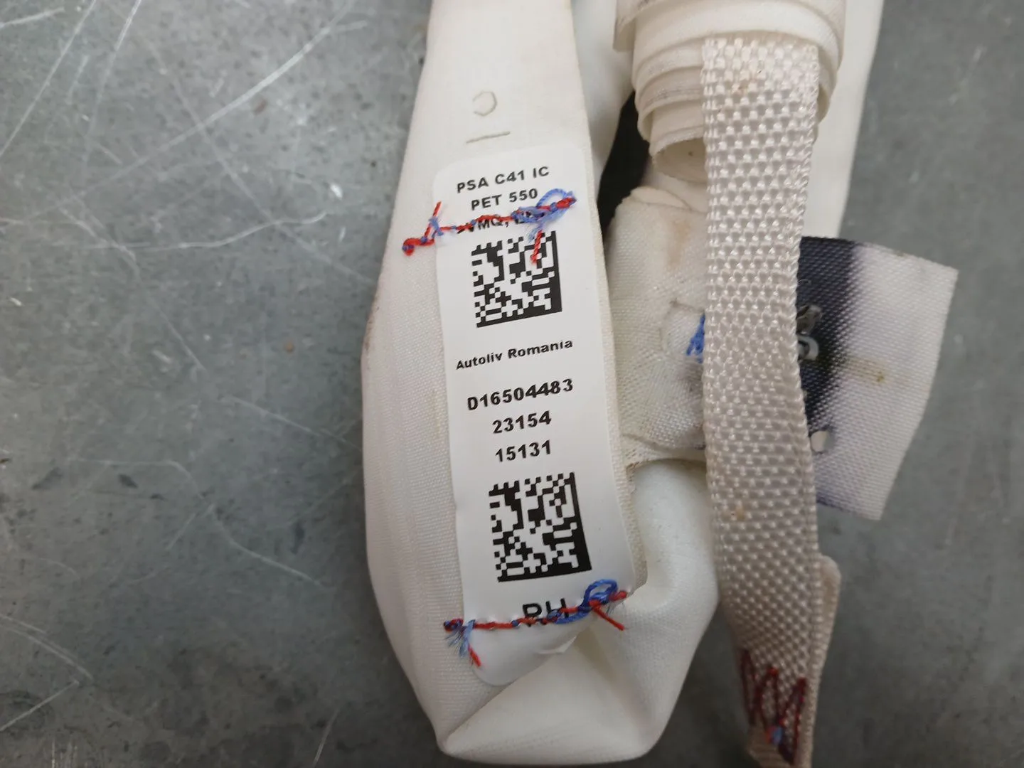 Airbag Cortina Delantero Derecho para Citroën C4 Iii (Ba_, Bb_, Bc_)