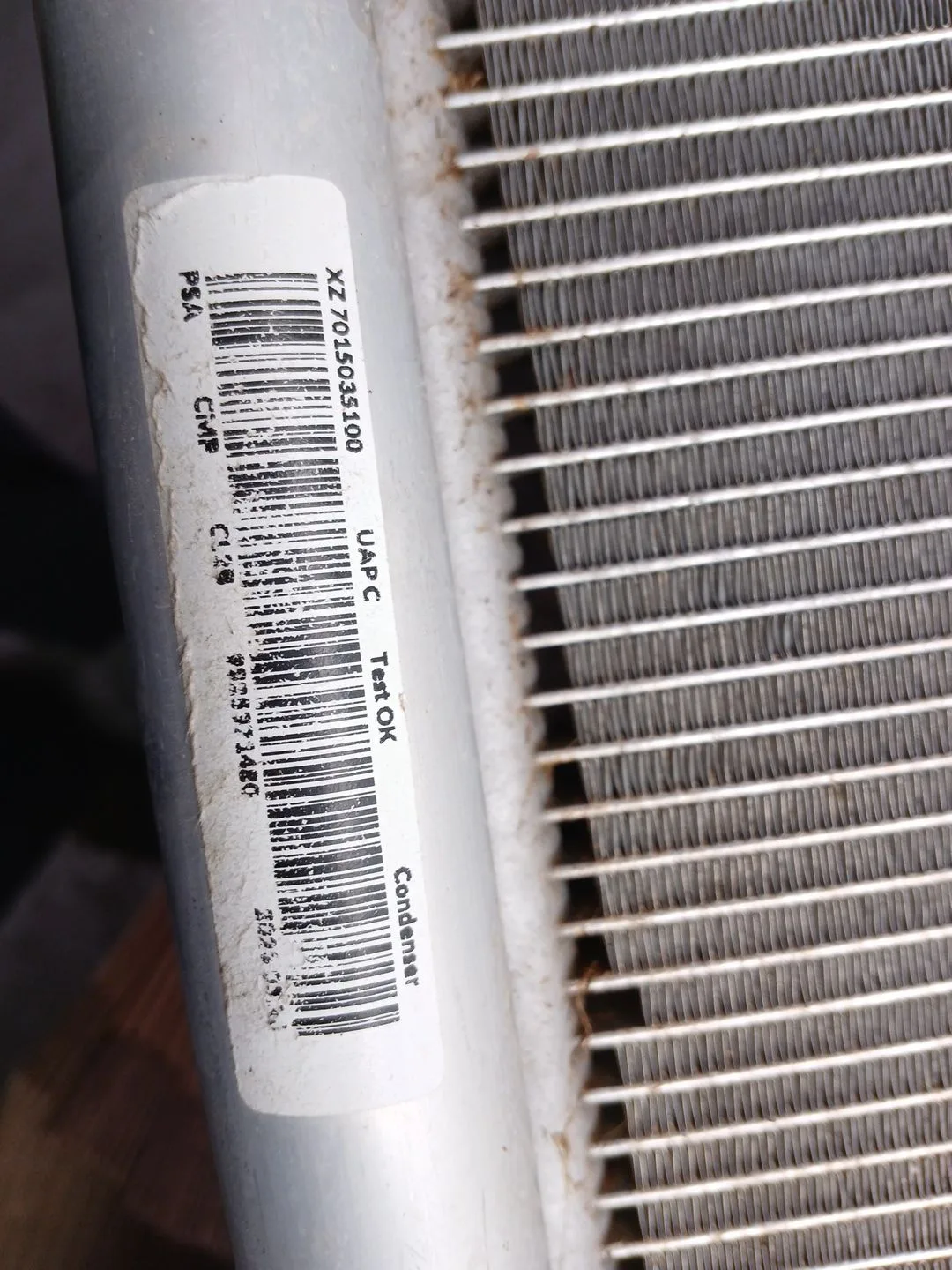 Condensador / Radiador Aire Acondicionado para Citroën C4 Iii (Ba_, Bb_, Bc_)