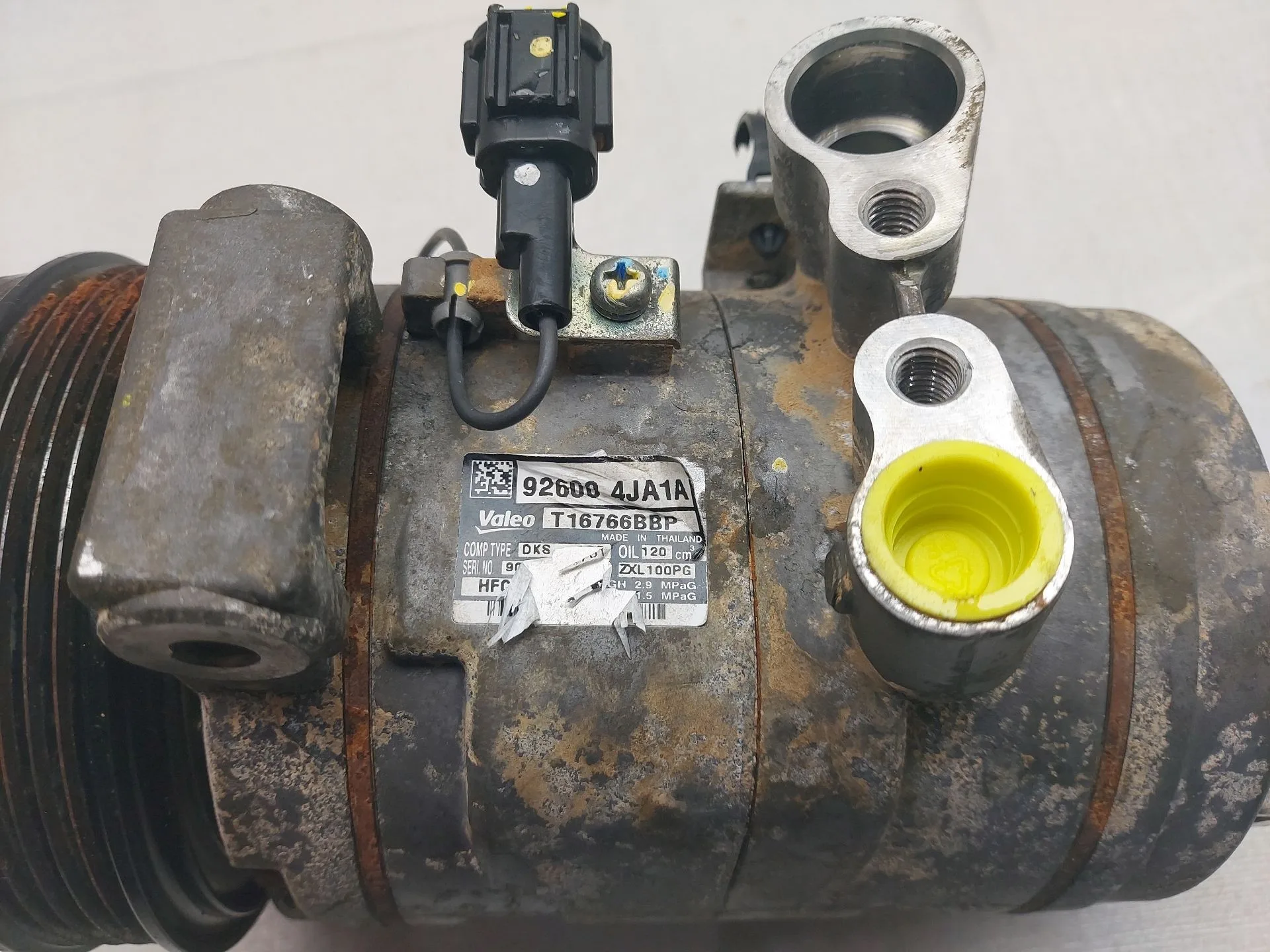 Compresor Aire Acondicionado para Nissan Navara Np300 Pick-Up (D23, D23T)