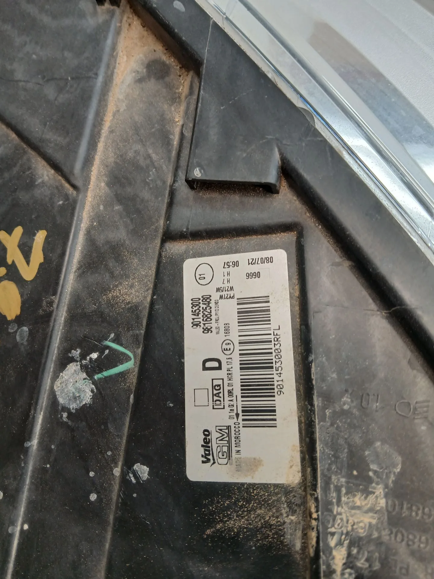 Faro Derecho para Opel Combo E Tour / Life (K9)