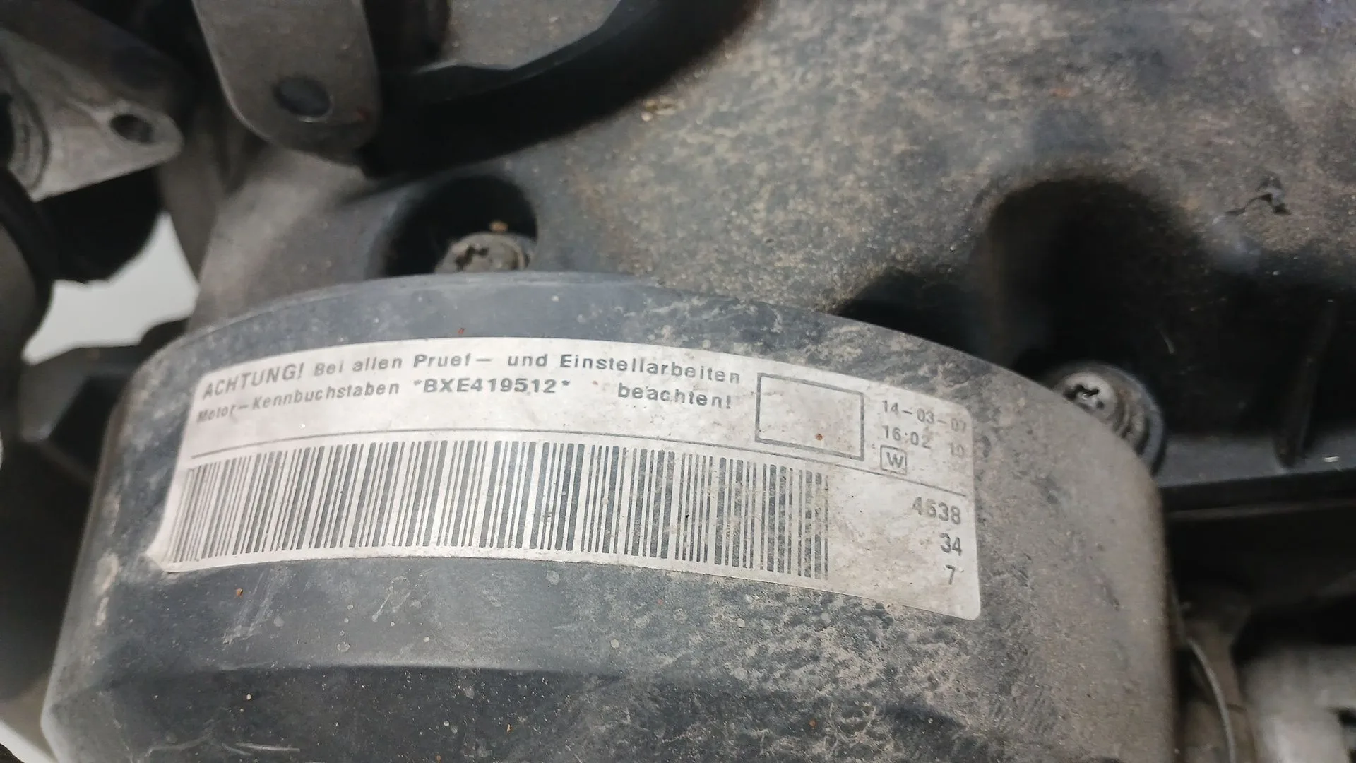 Despiece Motor para Volkswagen Golf V (1K1)