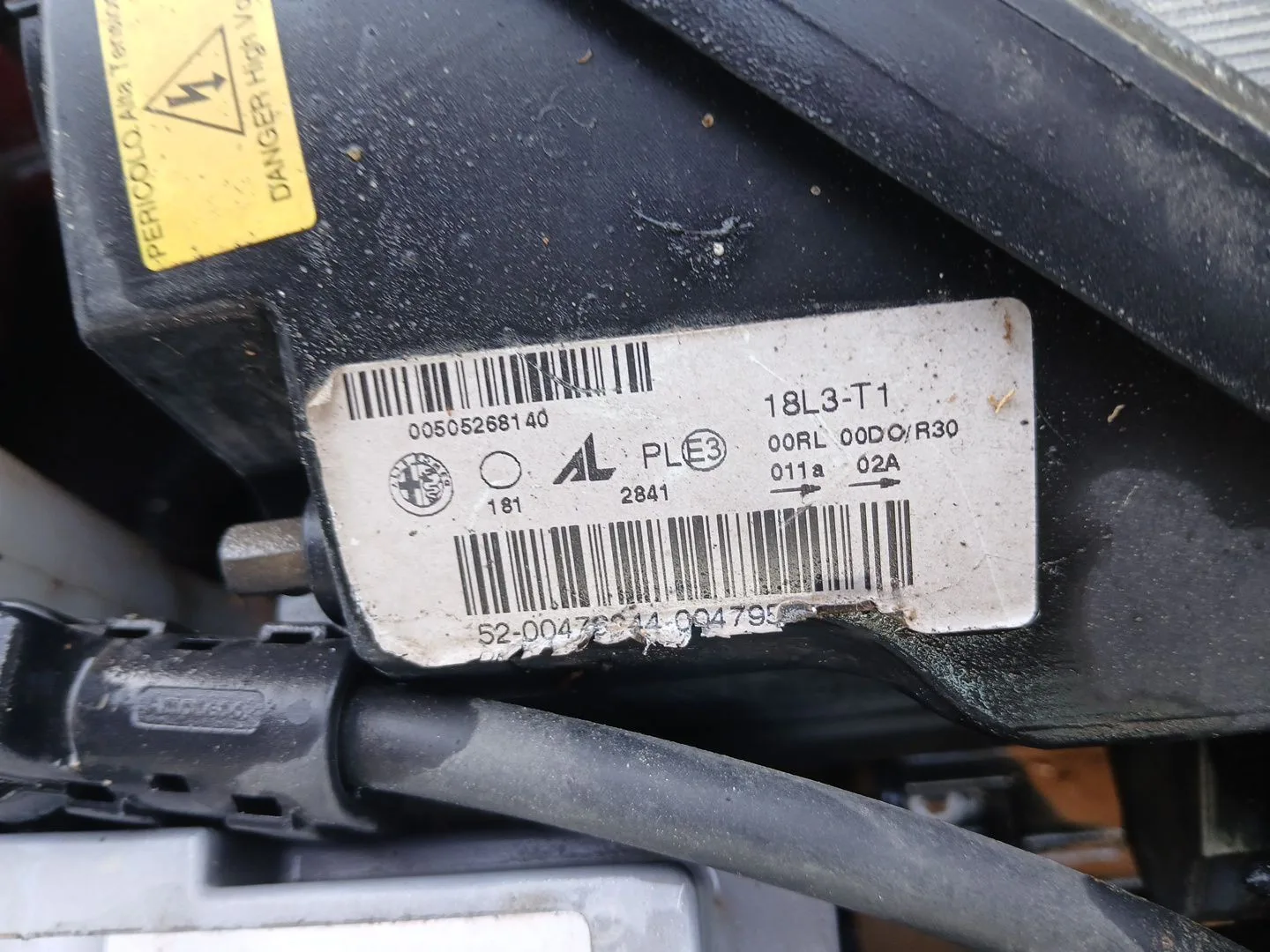 Faro Izquierdo para Alfa Romeo Giulietta (940_)