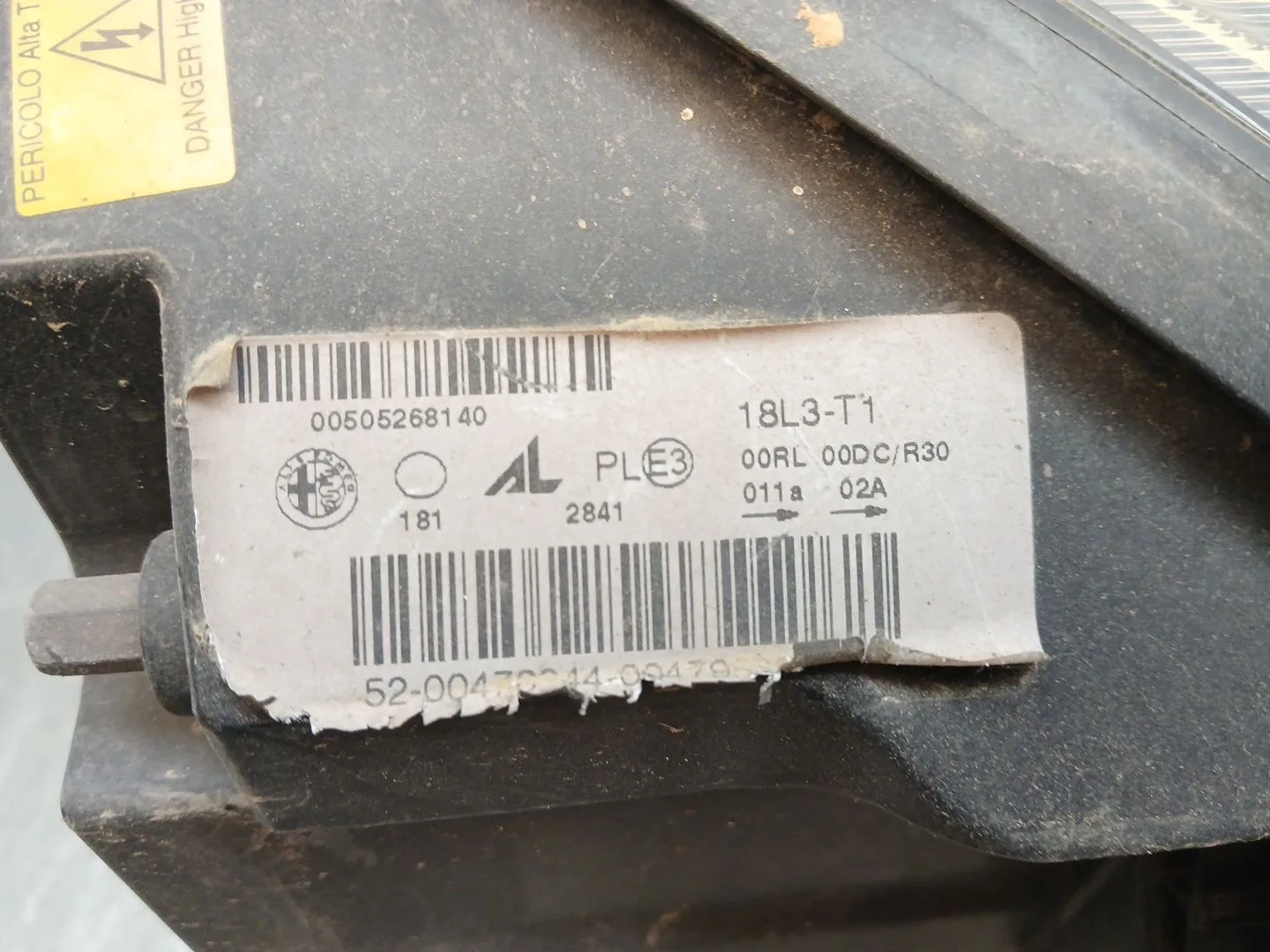 Faro Izquierdo para Alfa Romeo Giulietta (940_)