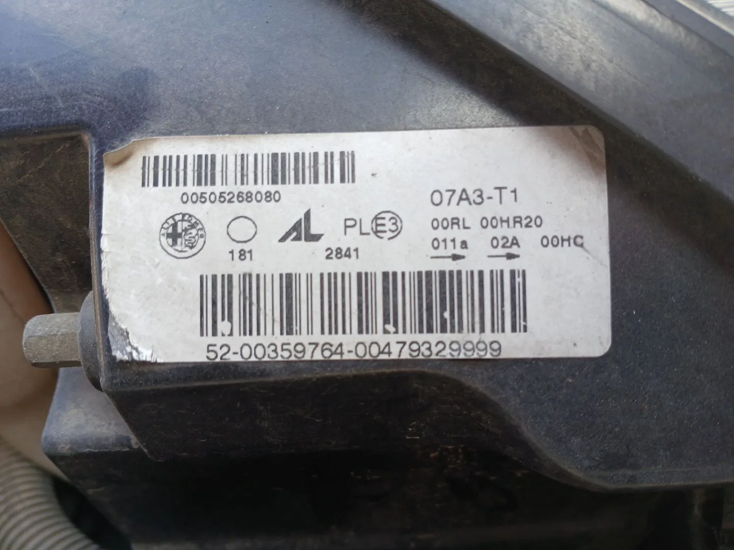 Faro Izquierdo para Alfa Romeo Giulietta (940_)