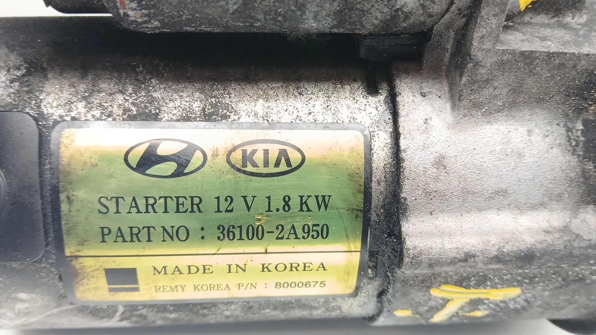 Motor Arranque para Kia Carens Iv