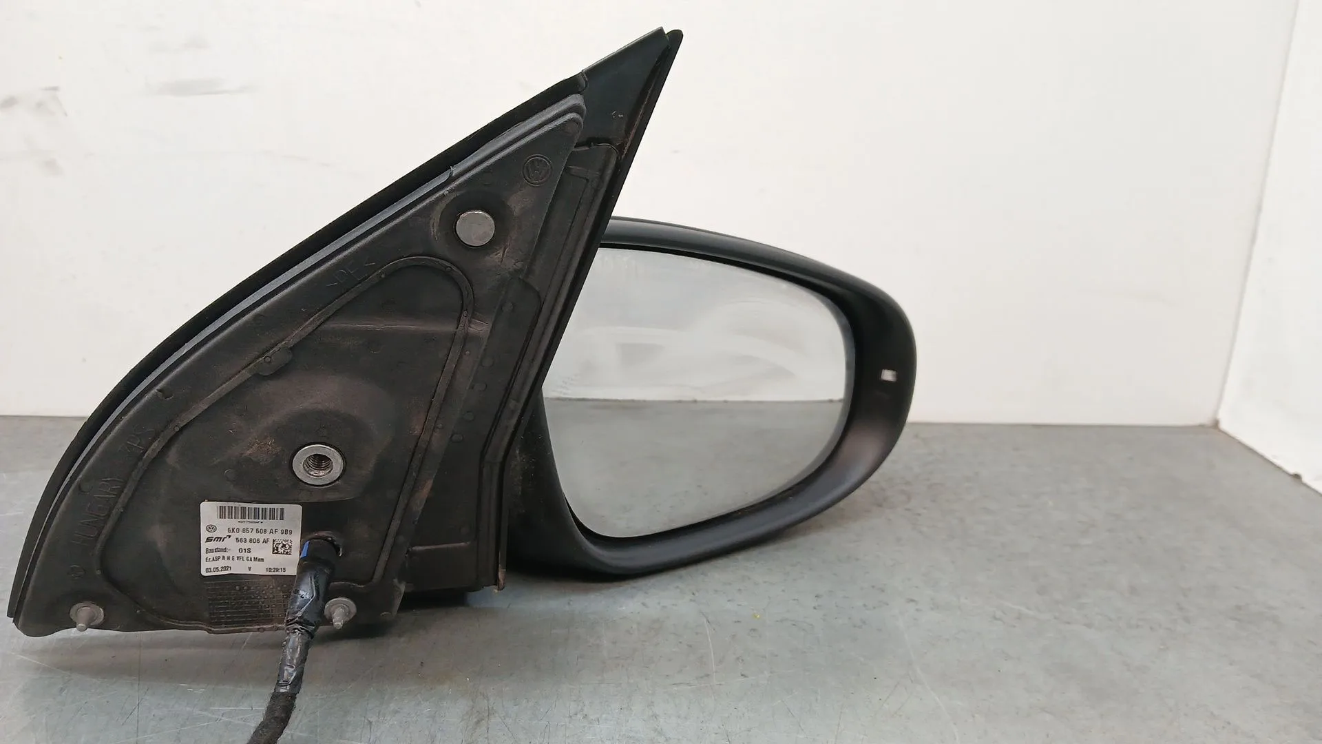 Retrovisor Derecho para Volkswagen Golf Vi (5K1)