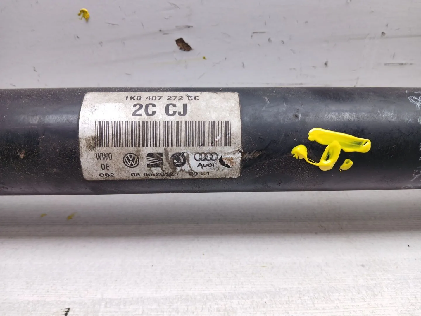 Transmision Delantera Derecha para Volkswagen Golf Vi (5K1)