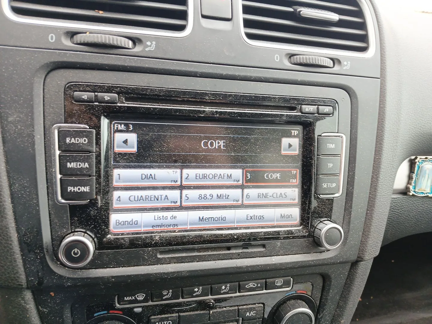 Sistema Audio / Radio Cd para Volkswagen Golf Vi (5K1)