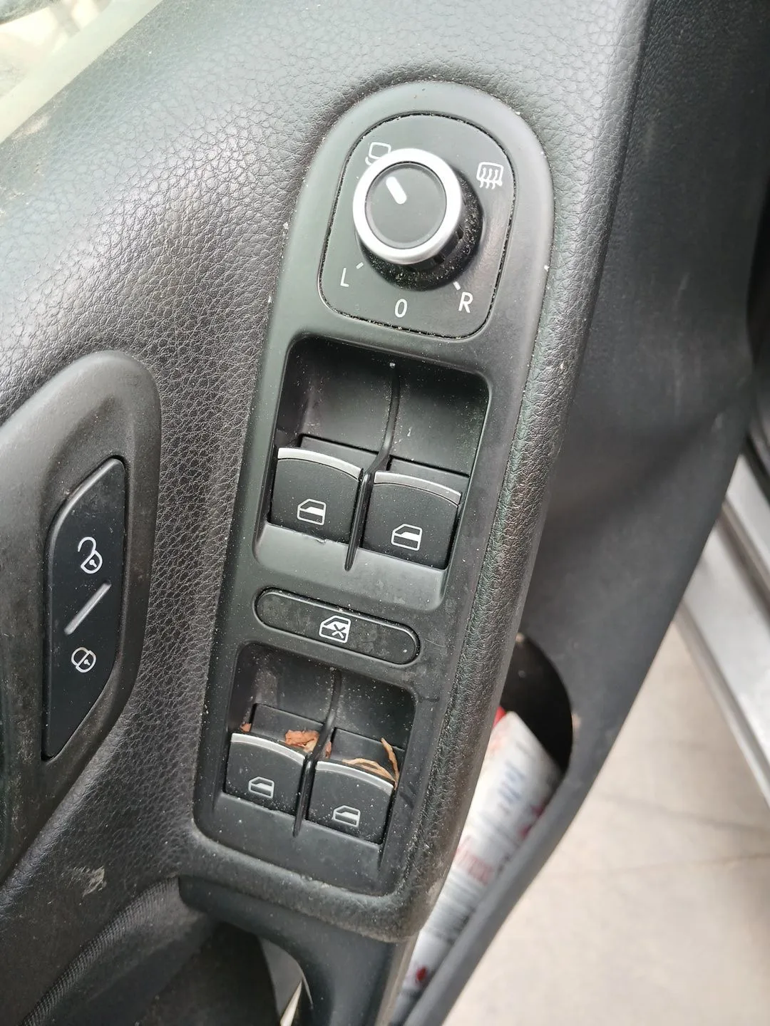 Mando Elevalunas Delantero Izquierdo para Volkswagen Golf Vi (5K1)