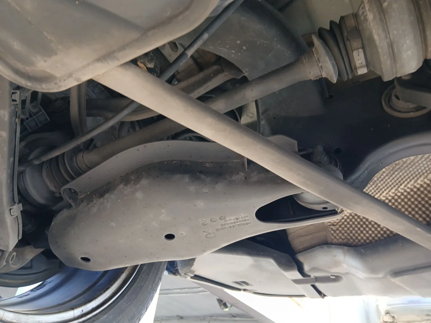 Puente Trasero para Mercedes-Benz Clase E Descapotable (A207)